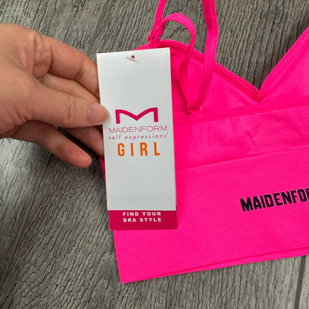 Maidenform Girls Pink Training Bra — image 7 of 8